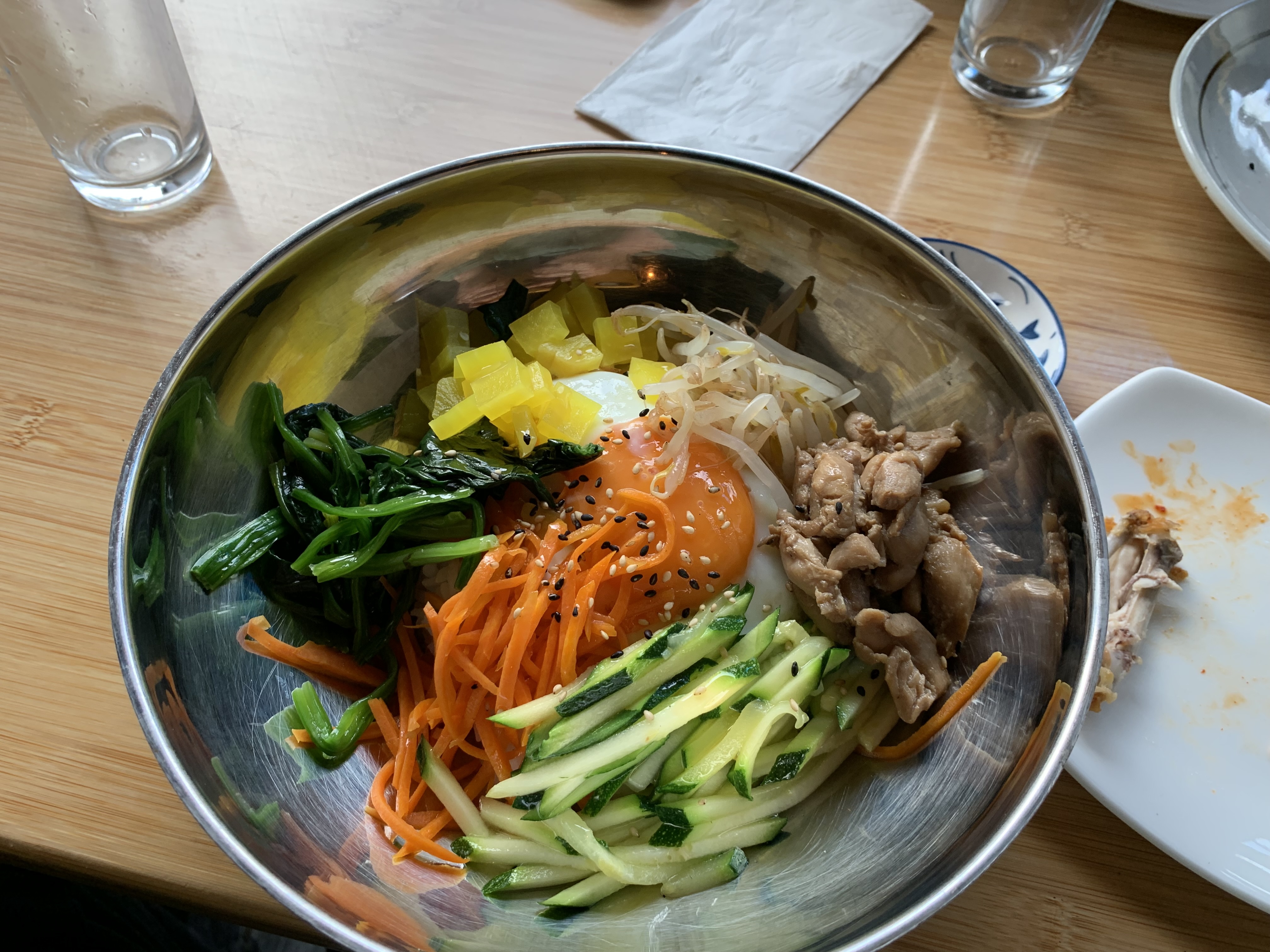 Chicken bibimbap on High Street