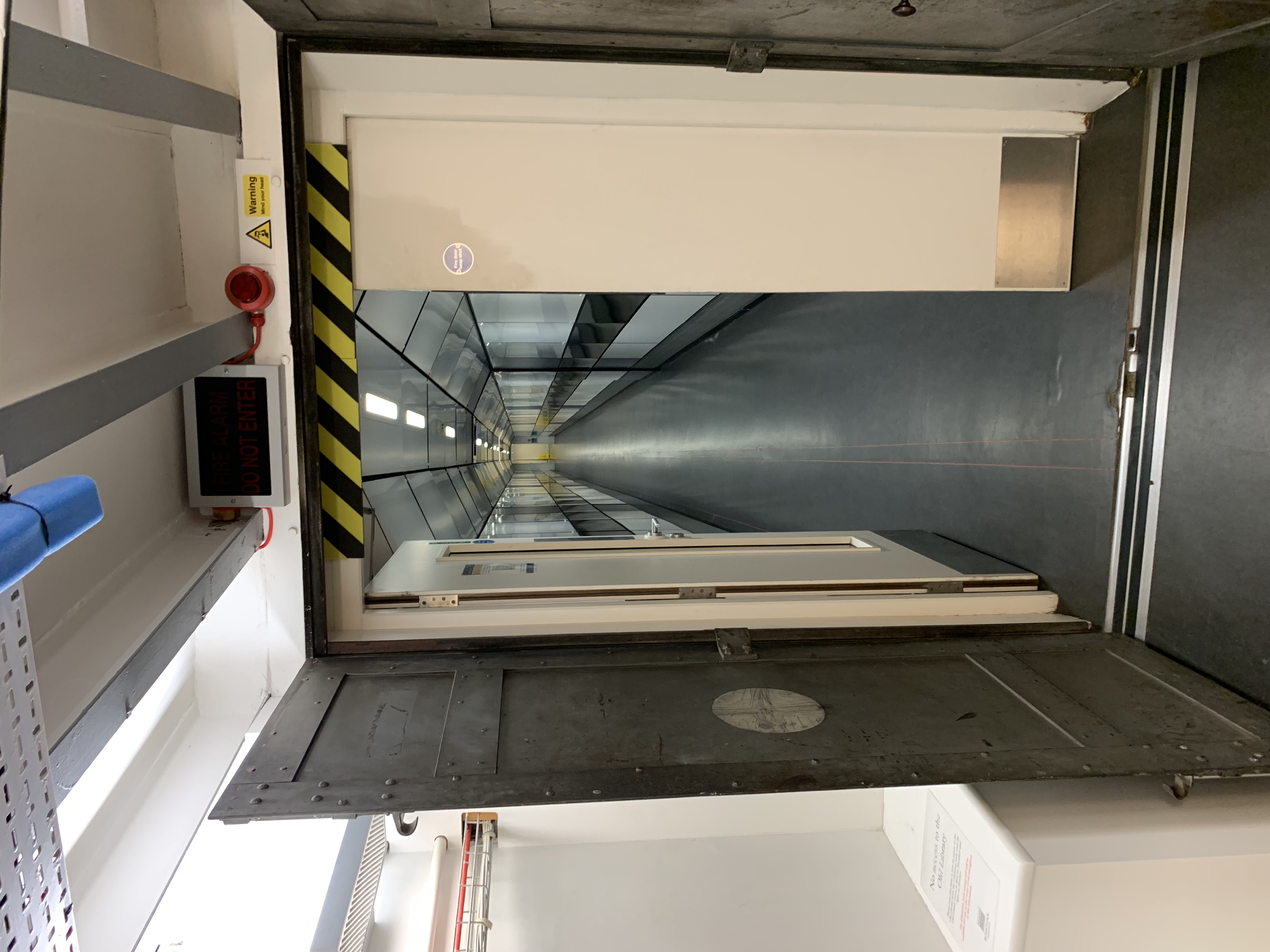 The Gladstone Link, a tunnel between the Radcliffe Camera and the rest of the central Bodleian site.